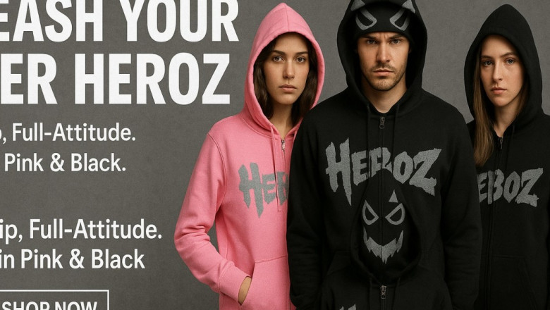Heroz Hoodie: Where Comfort Meets Confidence in One Bold Red Fit