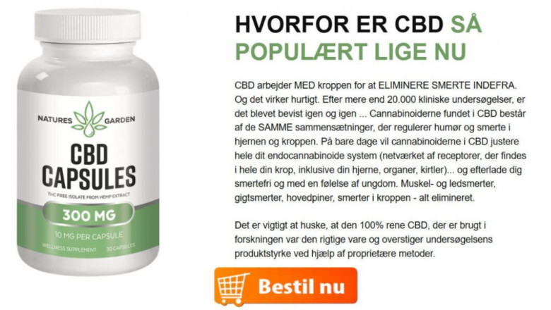 Natures Garden CBD Danmark: Velvære og Anmeldelser