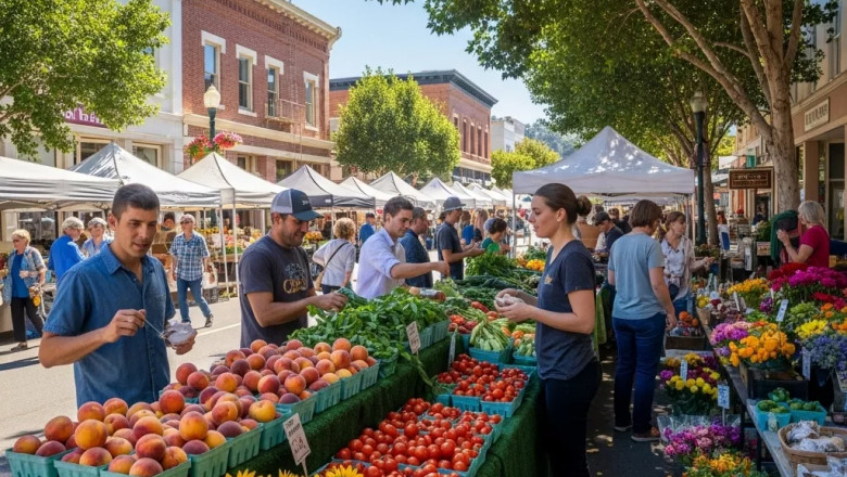 Farmers Markets I Visited in Georgia and California