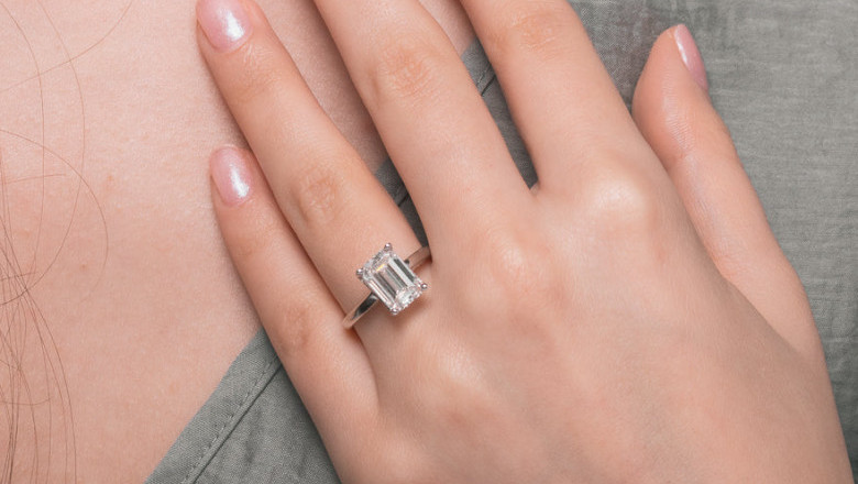Emerald Cut Halo Engagement Rings: Refined Geometry Meets Radiant Brilliance | KRK Jewels