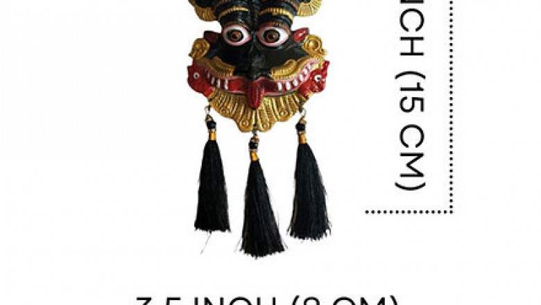 "Bring Peace & Protection to Your Home with Kritimukha Face Mask"