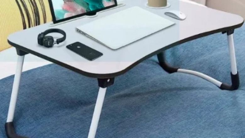 Is your gaming setup truly complete without the METALLO Wooden Gaming Laptop Table?