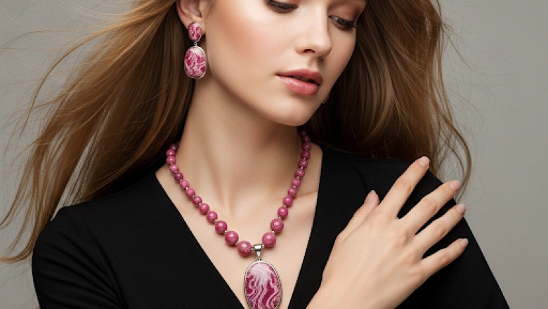 A Touch of Pink Elegance: Discover the Beauty of Rhodochrosite Jewelry