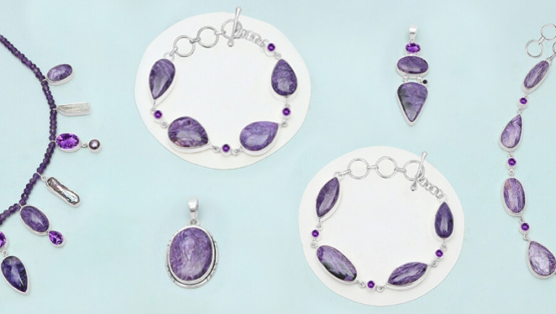 Charoite Jewelry: Splendor With Spiritual Intensity