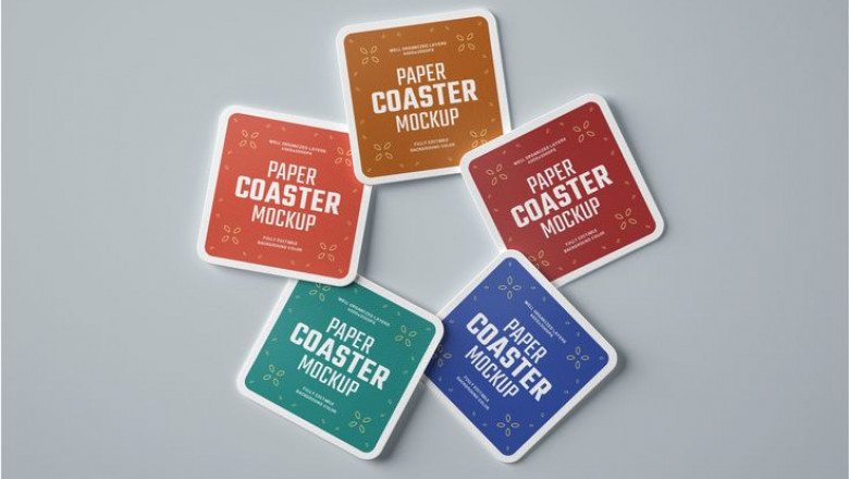 Elevate Your Branding With Custom Coasters Of Stylish And Personalized
