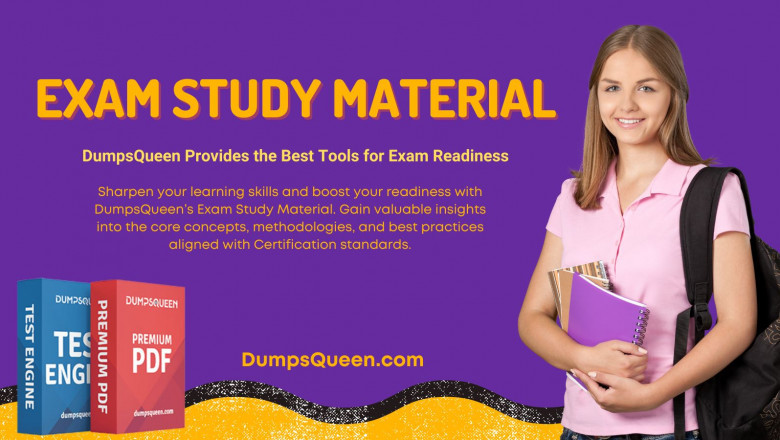 Dumps Queen Exam Material from DumpsQueen Is Aligned with Objectives