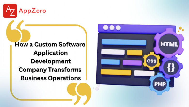 Custom Software Application Development Company for Business Growth