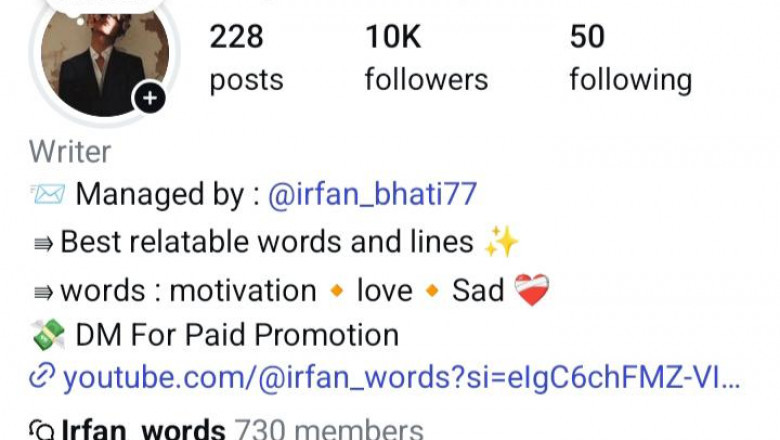 @irfan_words – Your Daily Dose of Shayari & Quotes