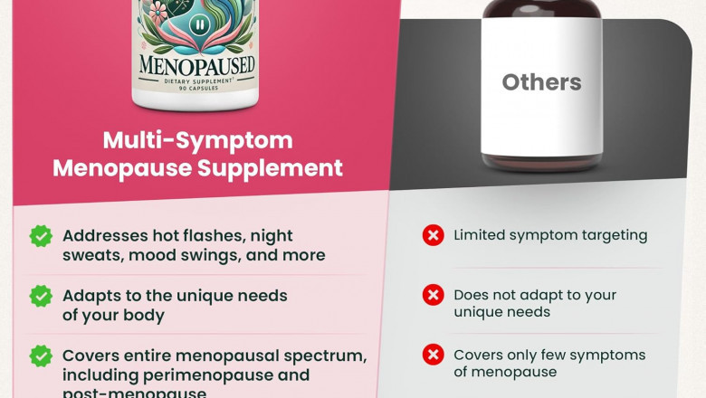 Complete Menopause Daily Vitamin Menopaused Formula Eases Mood, Energy, Bone Strength & Sleep Quality