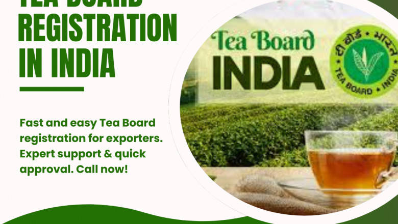 Tea Board Registration in India