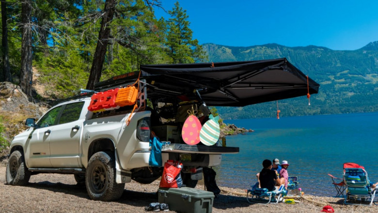 OPENROAD 270 Free Standing Awnings Built for Camp Comfort