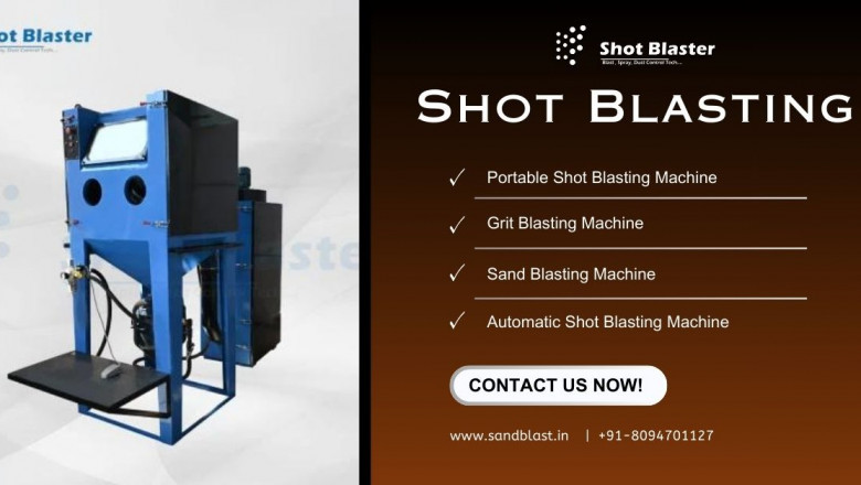 Best Shot Blasting Machine for High-Volume Jobs – Shop Now