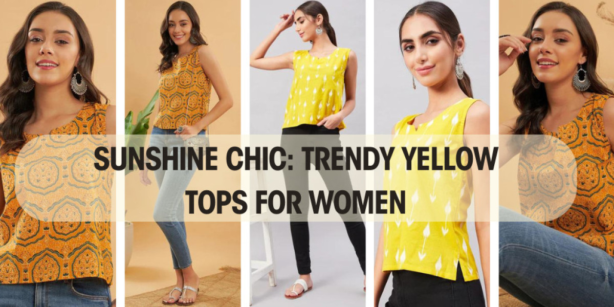 Sunshine Glamour: Elevate Your Style with Yellow Tops