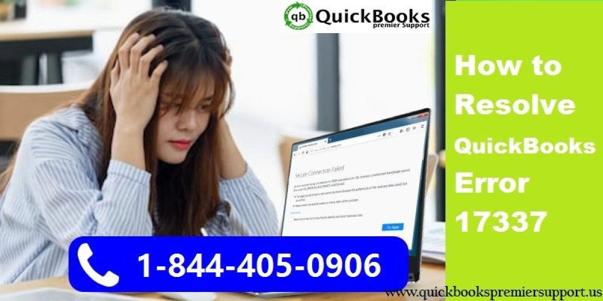 Some Easiest methods to Eliminate QuickBooks Error 17337