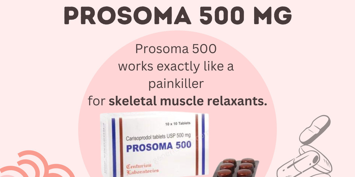 Prosoma 500mg: The Most Reliable Treatment for Muscle Spasms