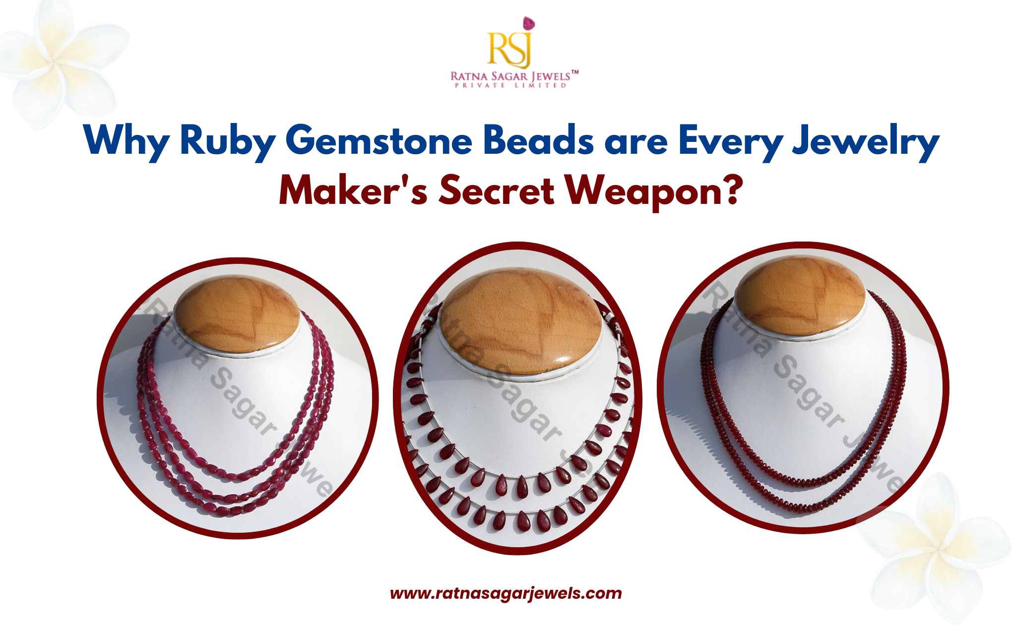 Why Ruby Gemstone Beads are Every Jewelry Maker’s Secret Weapon?