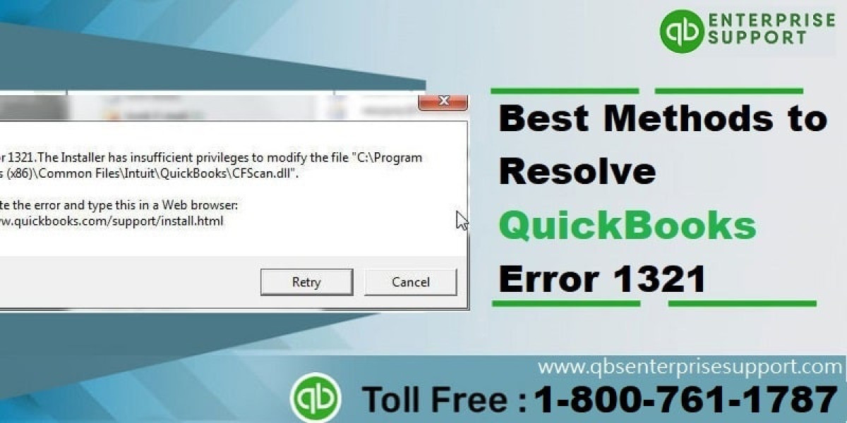 A Complete Guide to Troubleshoot QuickBooks Error 1321