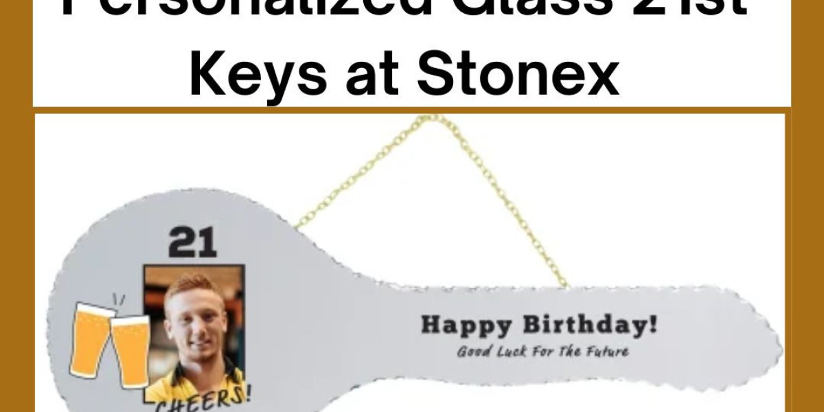 Personalized Glass 21st Keys, Adorable Memorabilia and Premium Presents at Stonex