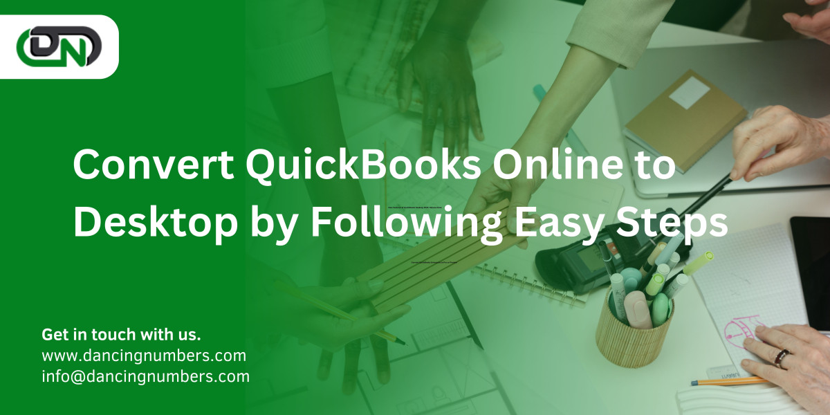 Convert QuickBooks Online to Desktop by Following Easy Steps