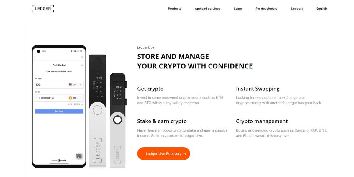 Finding the hardware wallet address on the Ledger Live