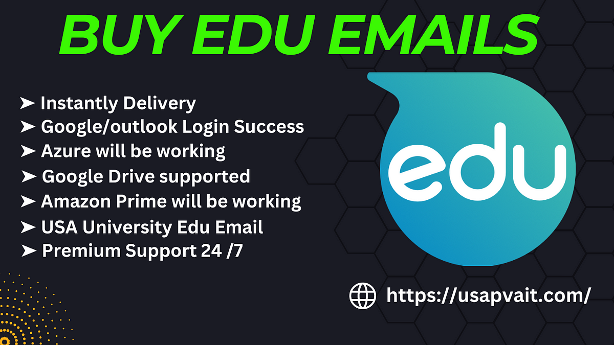 Top 10 Websites to Buy Edu Emails: Buy & Sell EDU Accounts | Safe & Fast Delivery 2024 | by Elena Davis | Jul, 2024 | Medium