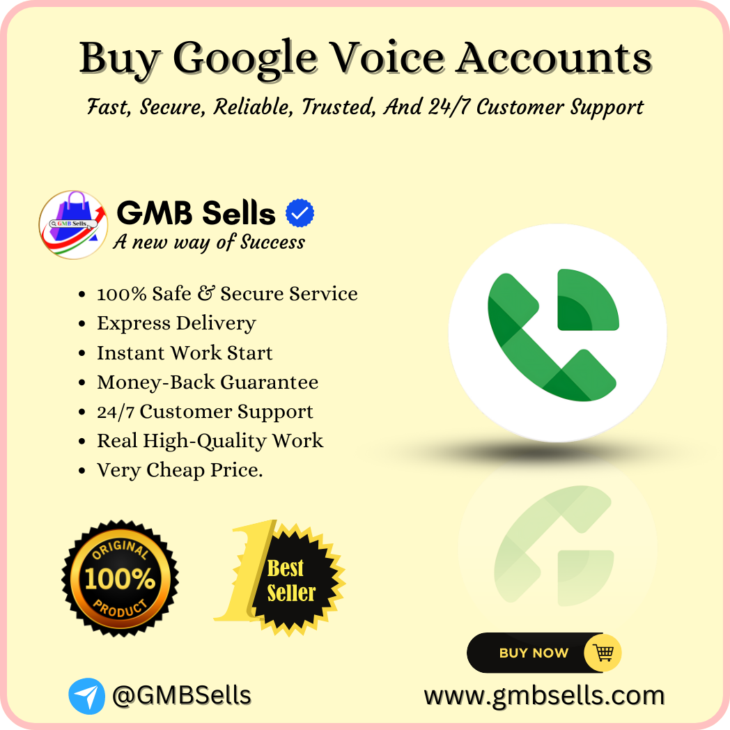 Buy Google Voice Accounts - GMBSells