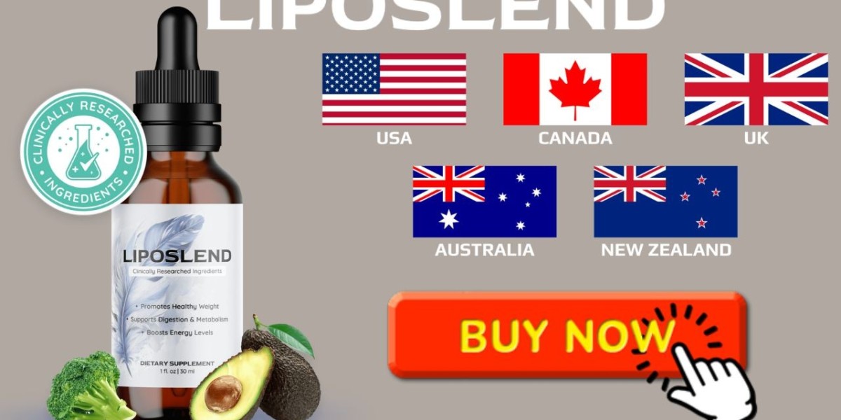 LipoSlend Weight Loss Drops (USA, CA, UK, AU, NZ & IE) Reviews [Updated 2024] & Benefits