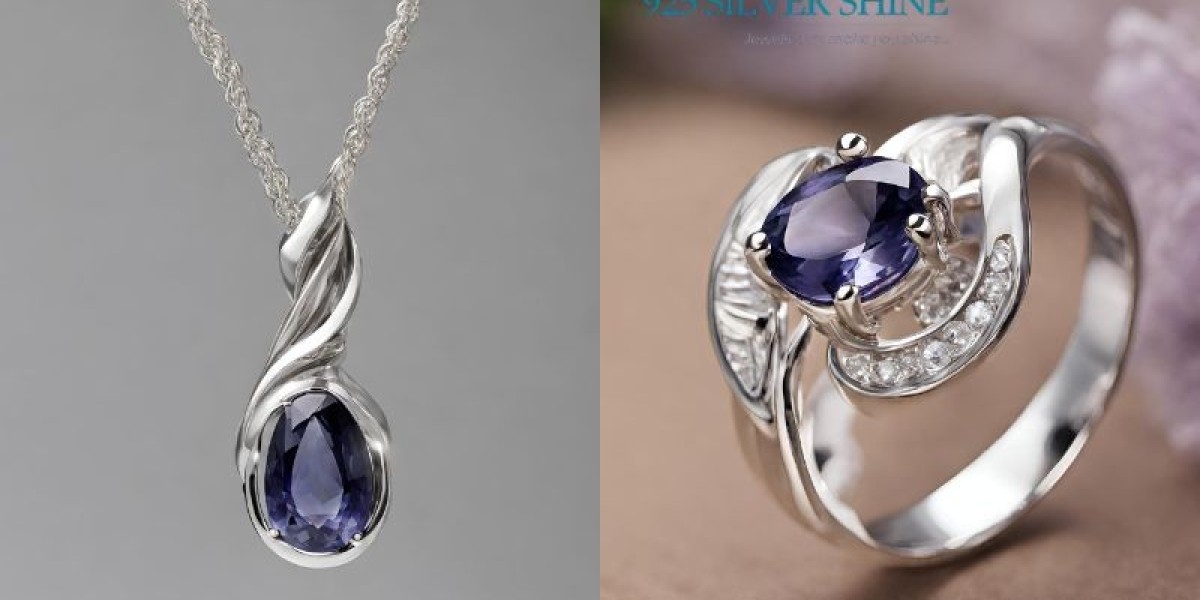 Discover the Elegance of Sterling Silver Iolite Jewelry