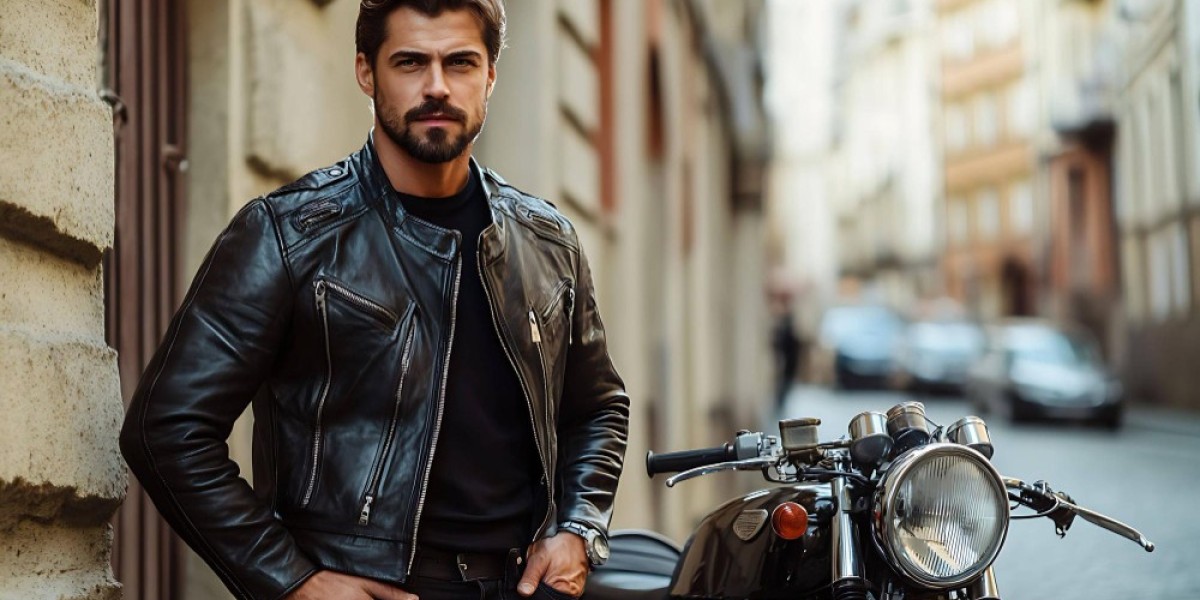 Men's leather jacket: the main trends of winter 2024