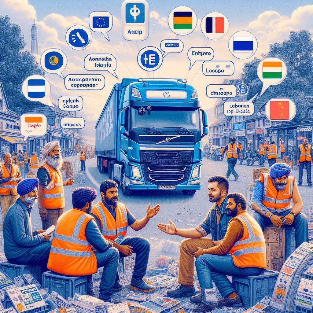 The Language Diversity Matters for Indian Truck Drivers in Europe - Skillbee Blogs