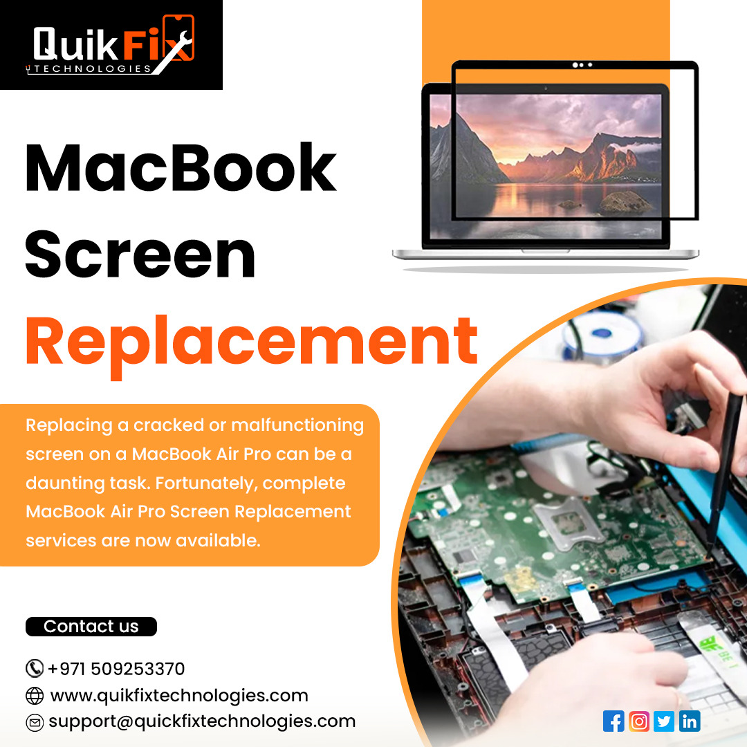 Where to Find Trusted MacBook Repair Services in Dubai?