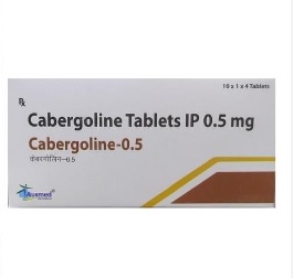 Cabergoline 0.5mg | Treat Hyperprolactinemia