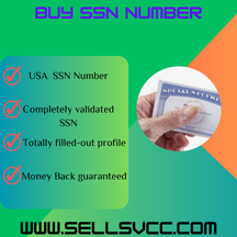 Buy SSN Number best quality