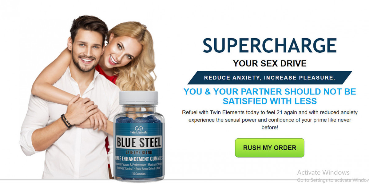 Blue Steel Male Enhancement Gummies USA Reviews [Updated 2025]: Know All Details  Buy