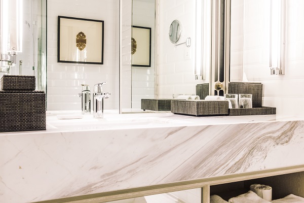 Elegant Marble Bathroom Worktops - Stylish and Durable Designs