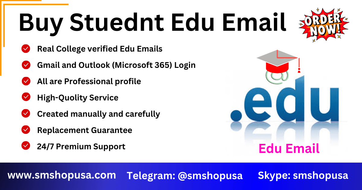 Buy Edu Emails - 100% USA ( Gmail and Outlook ) Login …