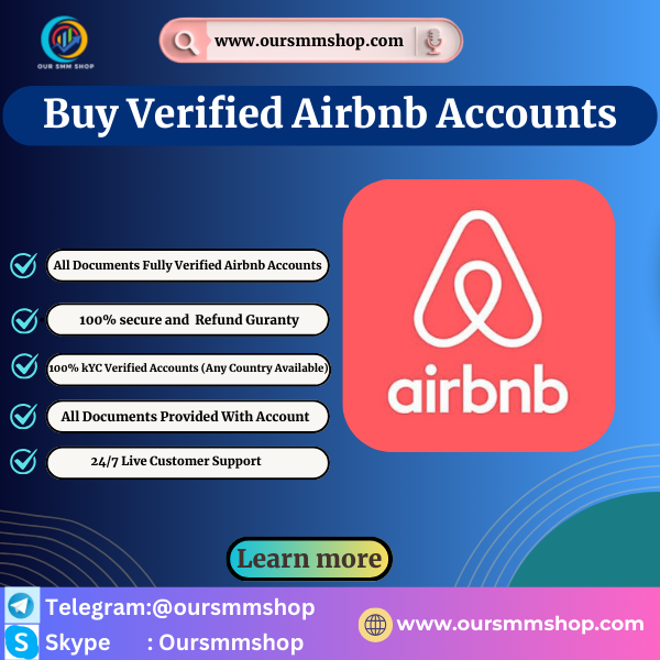 Buy Verified Airbnb Accounts - Safe & Secure