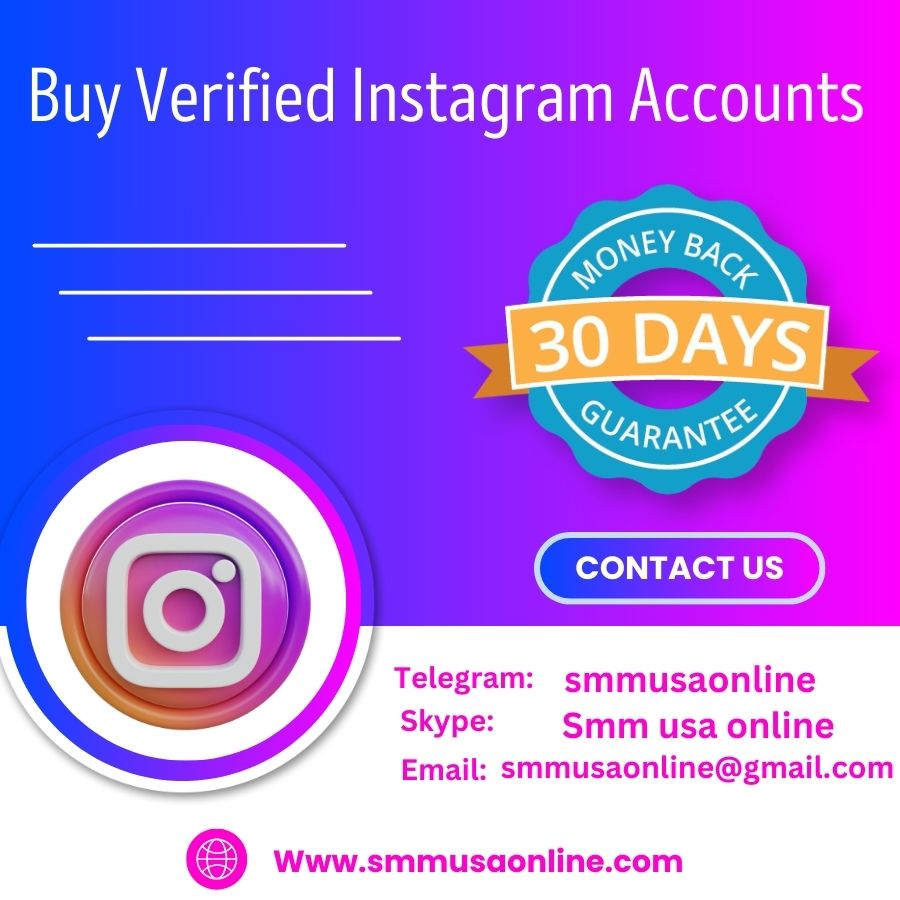 Buy Verified Instagram Accounts-100% Genuine Verified Instagram