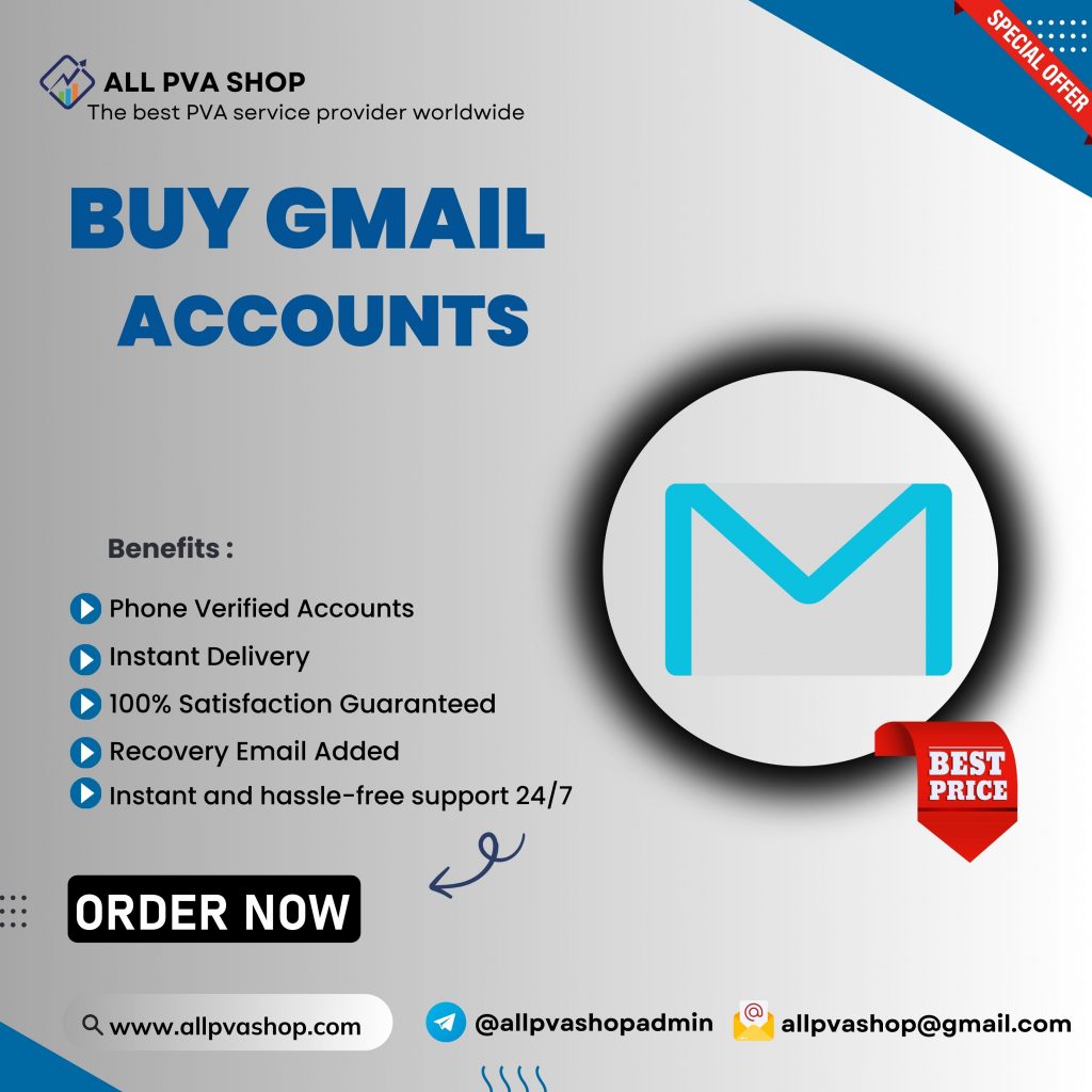 Buy Gmail Accounts-100% completely secured verified account