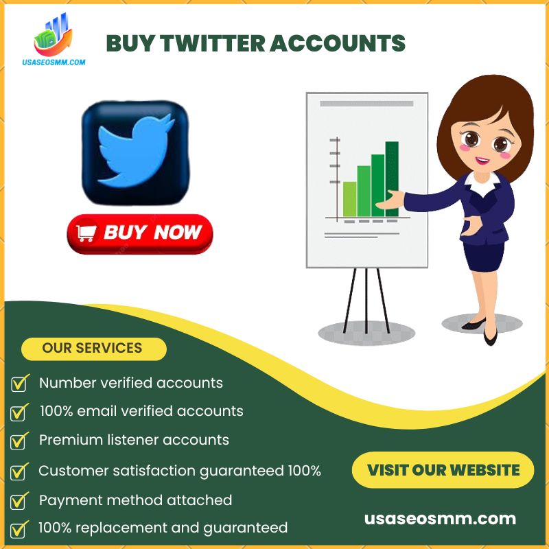 Buy Twitter Accounts - 100% Real Owner Verified Safe Account.