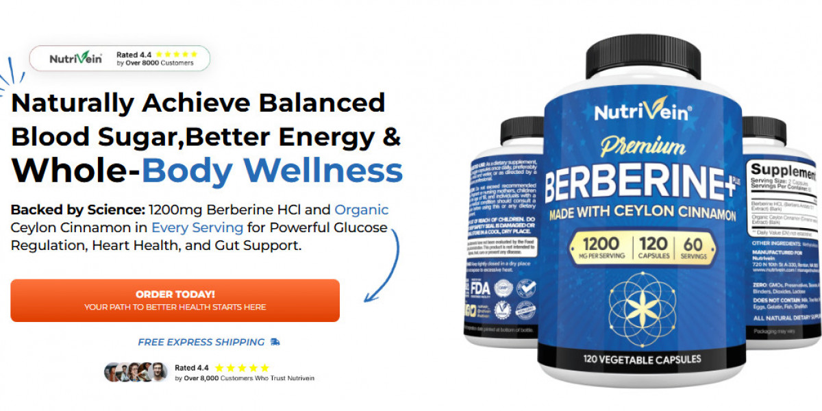 Nutrivein Berberine Official Website, Reviews [2025] & Price