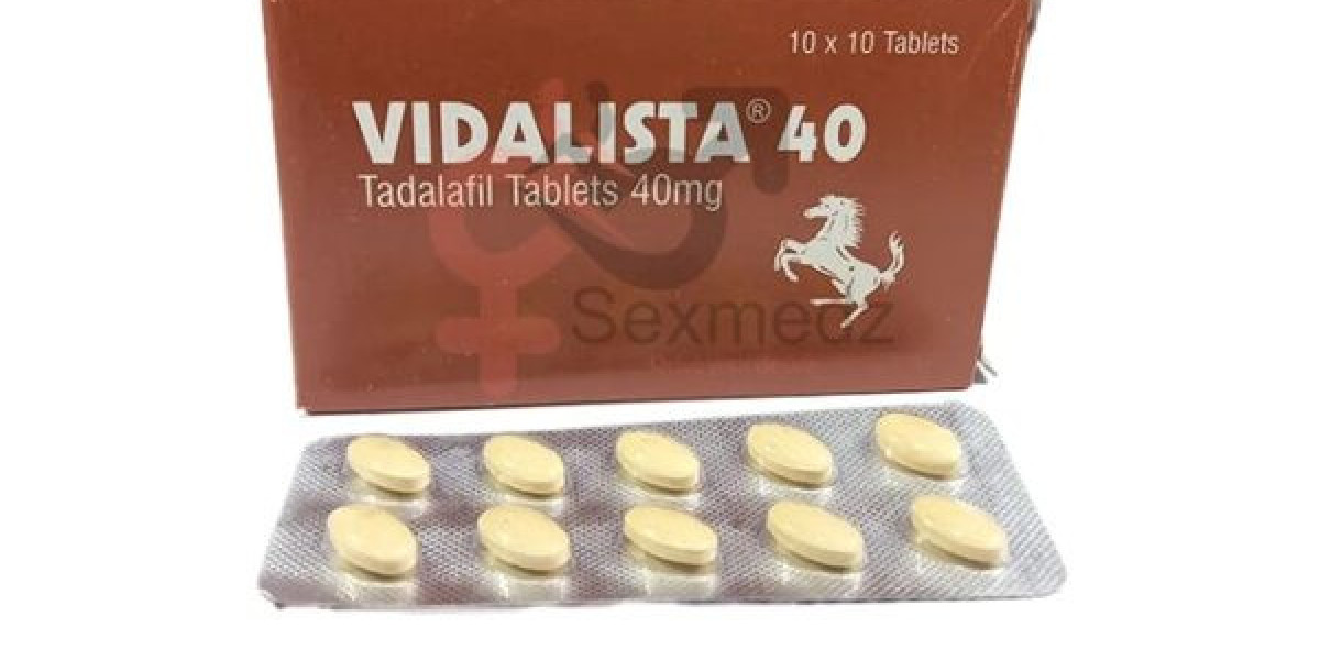 Vidalista 40 mg  Ultimate Enjoyment ED Tablet