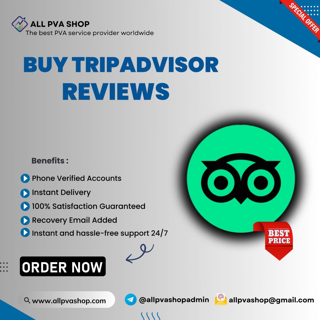 Buy TripAdvisor Reviews - 100% safe reviews