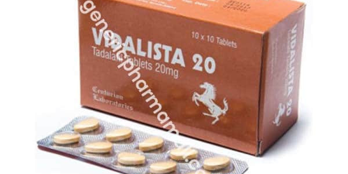 How Vidalista 20 mg helps to cure ED in men