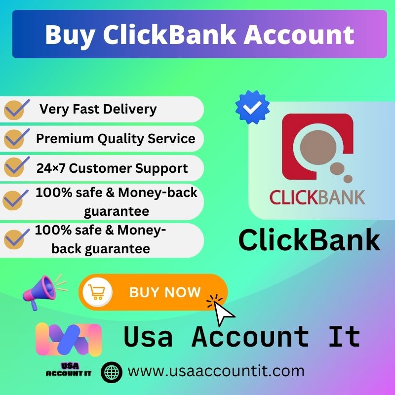 Buy ClickBank Account - Usa Account It