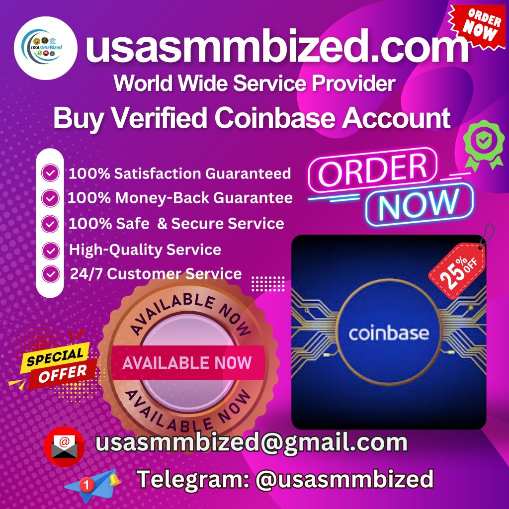 Buy Verified Coinbase Accounts - usasmmbized.com