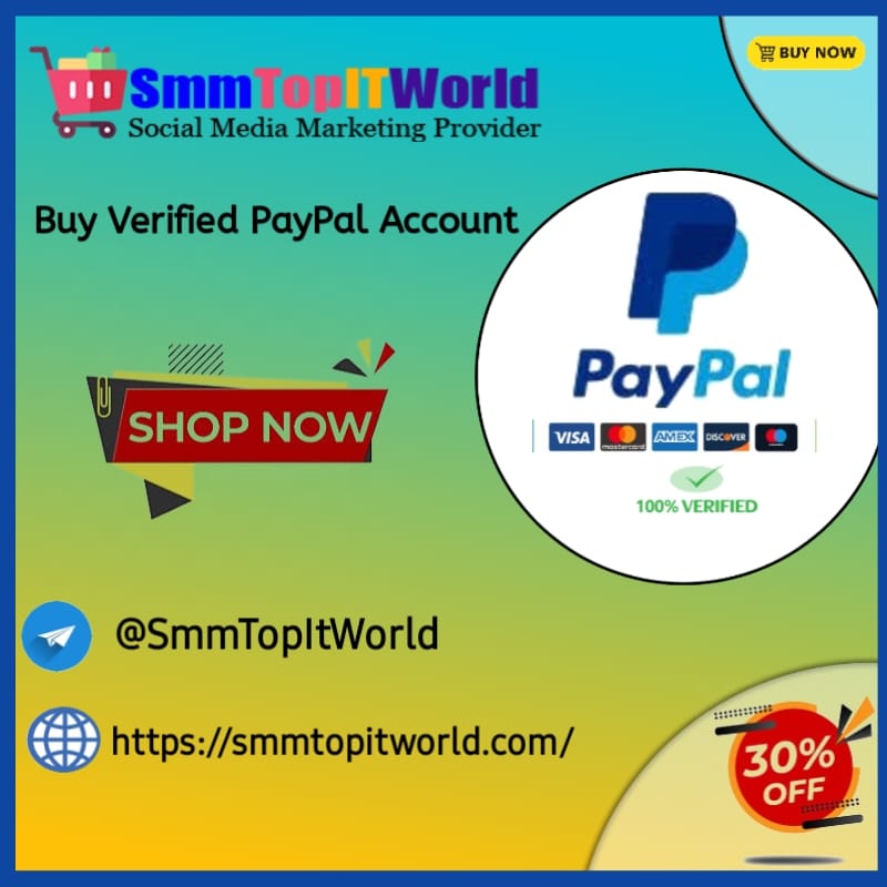 Buy Verified PayPal Accountss - SmmTopITWorld