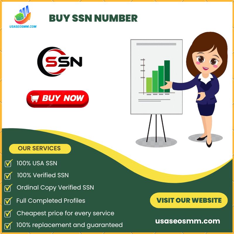 Buy SSN Number-100% Safe, Valid, Ready for Use US, UK