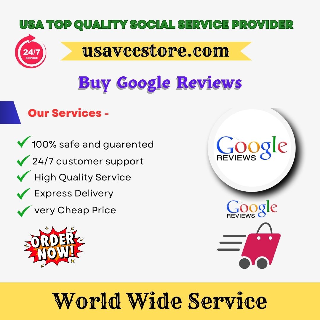 Buy Google Reviews - USA VCC Store