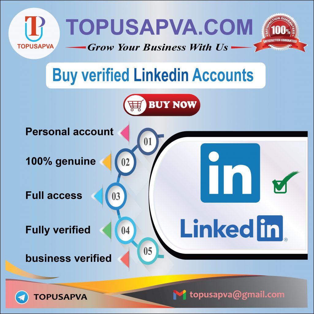 Buy LinkedIn Accounts - Personal & Business Accounts